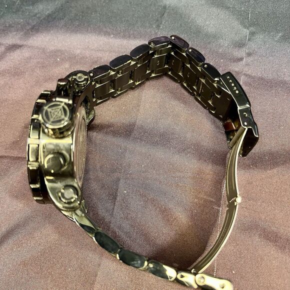 INVICTA Men's Watch 32727 Coalition Forces Black Quartz Chronograph Steel 52mm - Picture 6 of 15